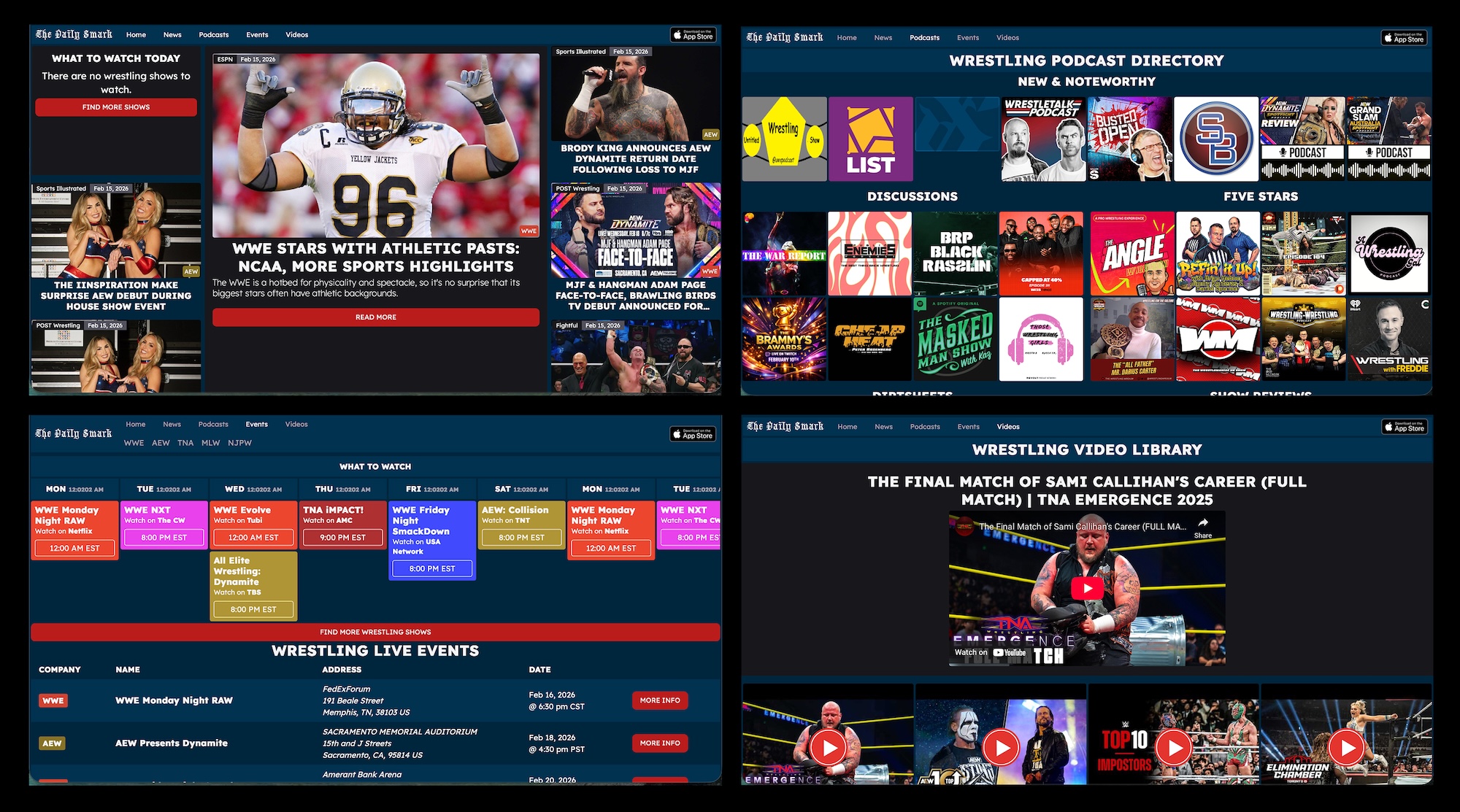 The Daily Smark Website Screenshot